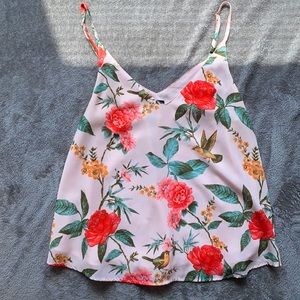 Floral tank top